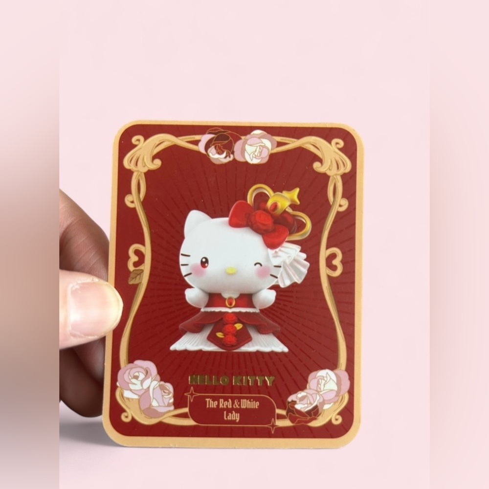 Sanrio The Night of Rose – Hello Kitty (The Red & White Lady) Top Toy (Sealed)